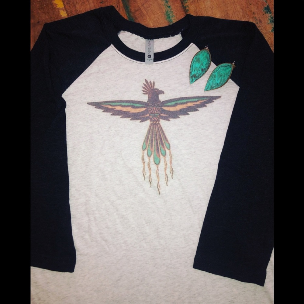 New! Thunderbird Western Baseball T -